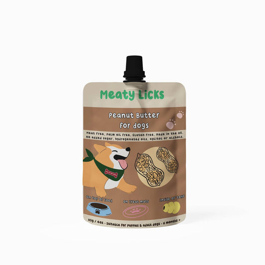 Peanut Butter Pouch For Dogs 113g 4oz
