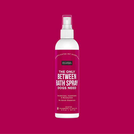 The Only Between Bath Spray Dogs Need - Cranberry & Vanilla